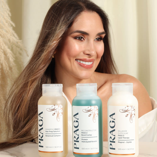 KIT PRAGA THERAPY PLEX PASO 1-2-3 500 ML