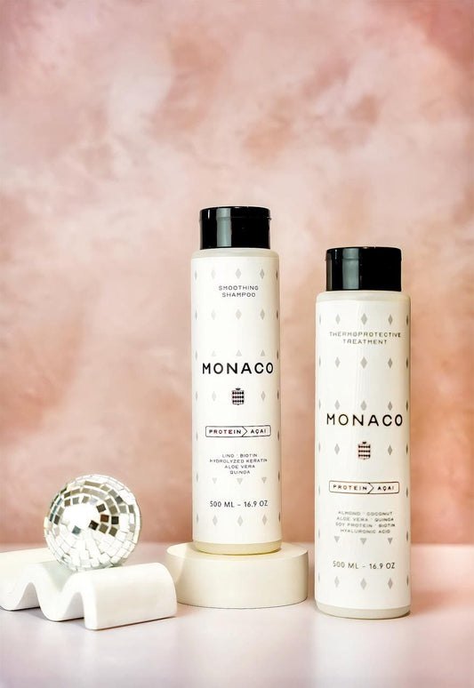 KIT Monaco Tratamiento termo + shampoo smoothing 500 ml