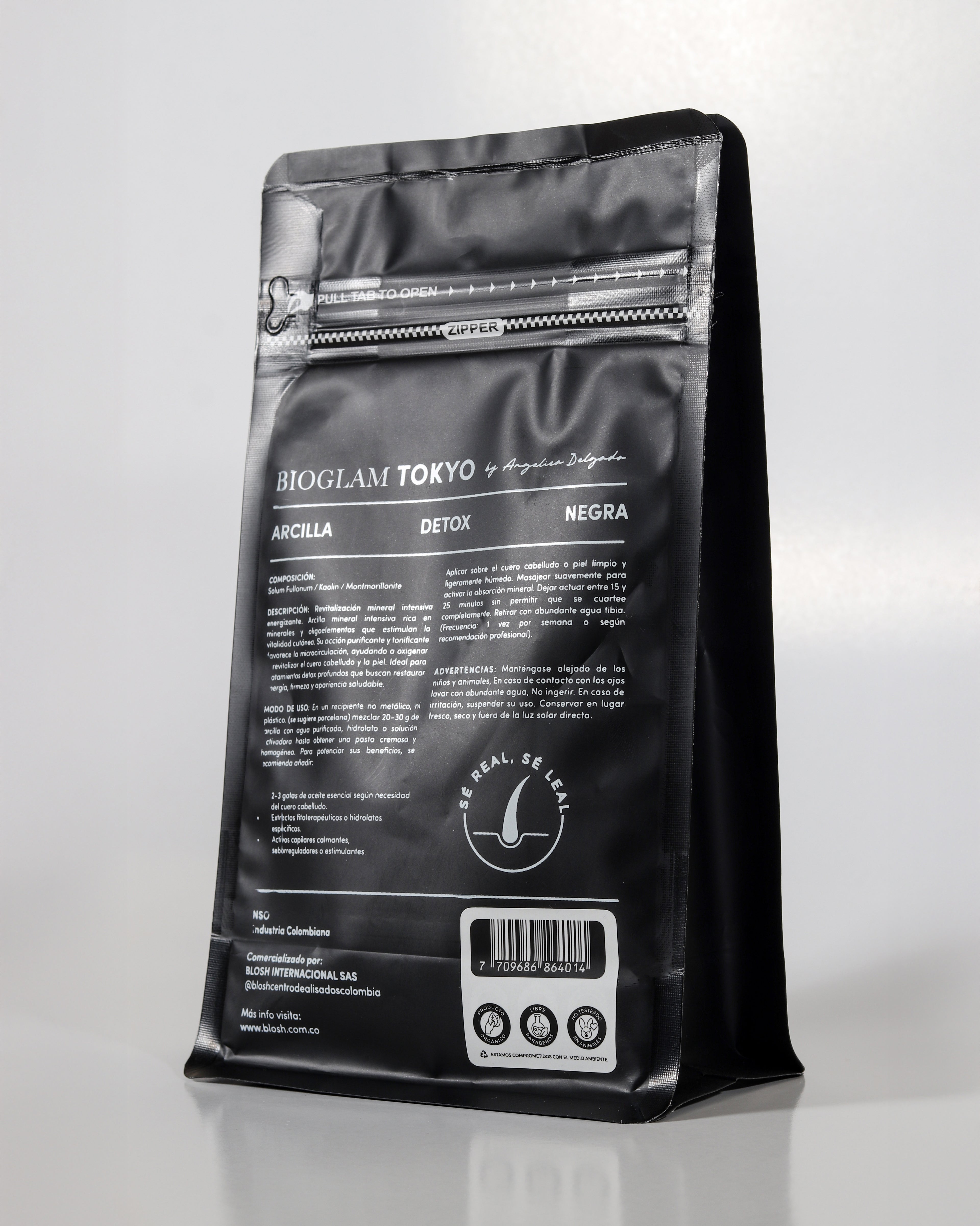 ARCILLA TOKIO DETOX REVITALIZANTE CAPILAR NEGRA 500 g