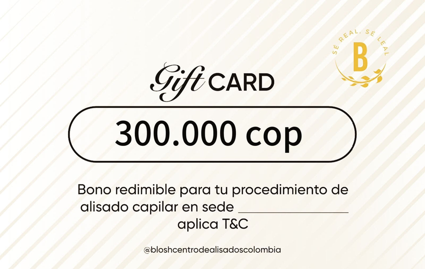 Gift Card $300.000