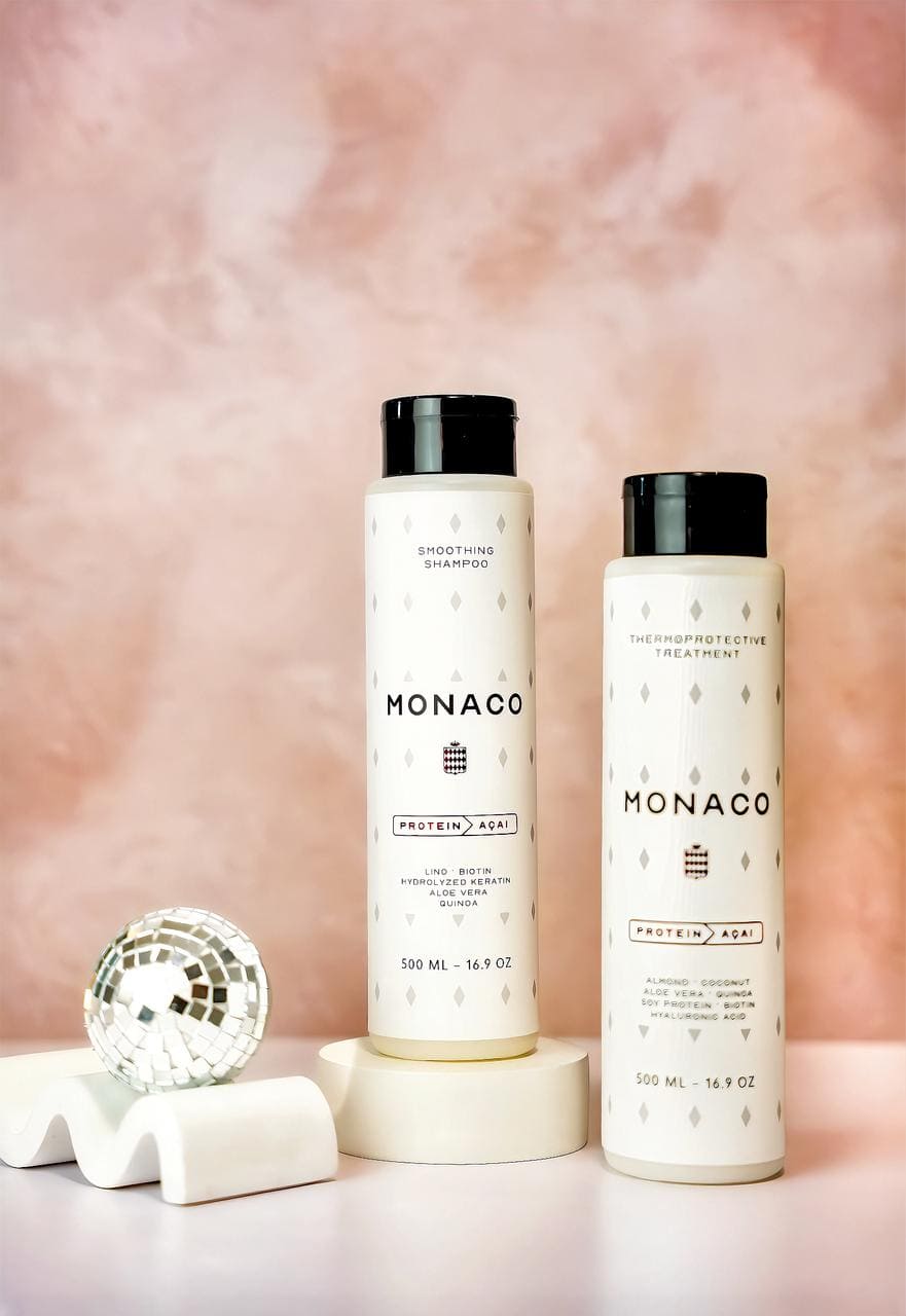KIT Monaco Tratamiento termo + shampoo smoothing 500 ml